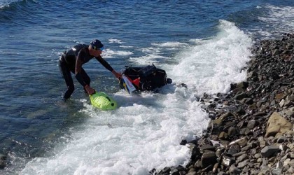 Çadırıyla Türkiyeden İspanyaya yüzüyor: 10 bin kilometreyi 10 yılda yüzecek