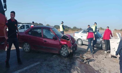 Çanda trafik kazası: 2 yaralı