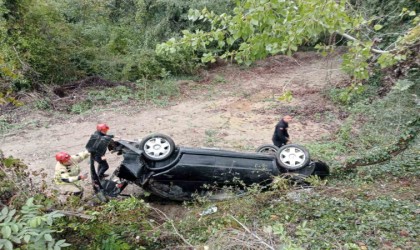 Çaycumada trafik kazası; 3 kişi yaralandı