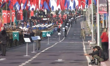 Cumhuriyet Bayramının 101inci yılı Vatan Caddesinde coşkuyla kutlandı