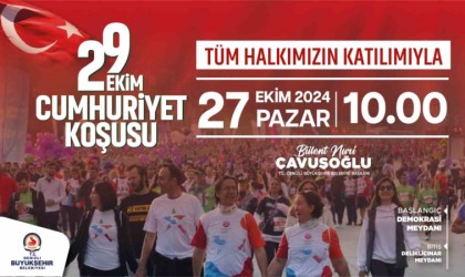 Denizlide Cumhuriyet Koşusu heyecanı