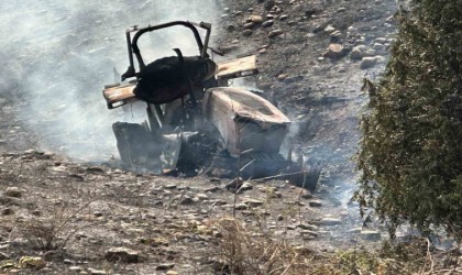 Devrilen traktörün altında kalan sürücü hayatını kaybetti