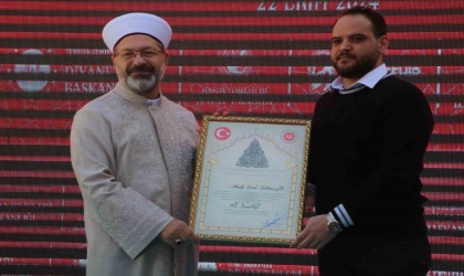 Diyanet İşleri Başkanı Erbaş, Hatayda yapımı tamamlanan 40 caminin açılışını gerçekleştirdi