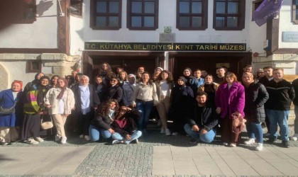 DPÜ Sosyoloji Topluluğu öğrencileri, şehrin tarihi ve turistik yerleri gezdi