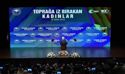 Emine Erdoğan: Ekilmemiş tek bir karış toprağımız kalmasın, imece kültürümüzü burada da yürürlüğe koyalım. El birliğiyle ekelim, el birliğiyle toplayalım