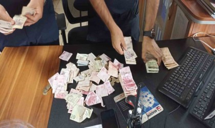 Engelli dilenci bir saatte bin 300 lira toplamış: Zabıta enseledi