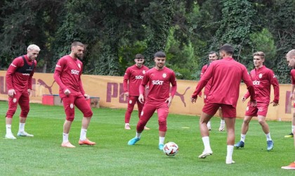 Galatasaray, FC RFS maçı hazırlıklarını sürdürdü