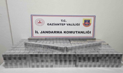 Gaziantepte 1,5 milyon TL değerinde kaçak sigara ve tütün ele geçirildi