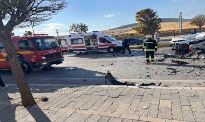 Gaziantepte zincirleme trafik kazası: 3 yaralı