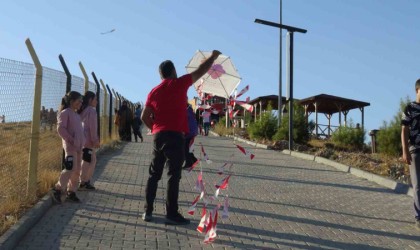 Gercüşte uçurtma şenliği renkli görüntülere sahne oldu