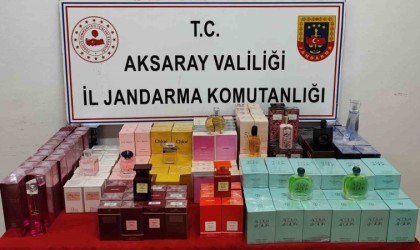 Jandarmadan kaçak parfüm operasyonu