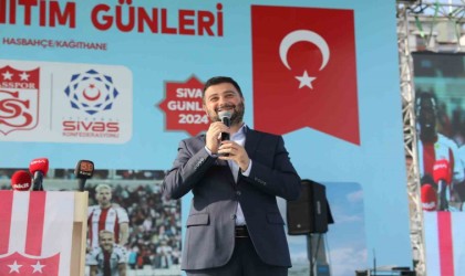 Kağıthane Hasbahçede Sivas Tanıtım Günleri rüzgarı