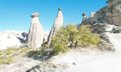 Kapadokyada sonbahar güzelliği