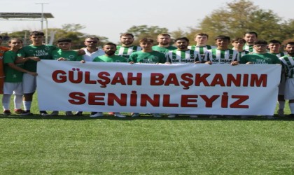 Karaağaçlı Teknik Spordan Başkan Durbaya pankartlı destek