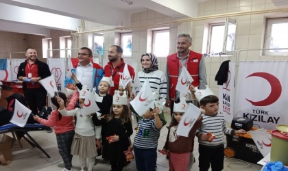 Kavaktaki okullardan ilçe rekoru: 105 ünite kan bağışı