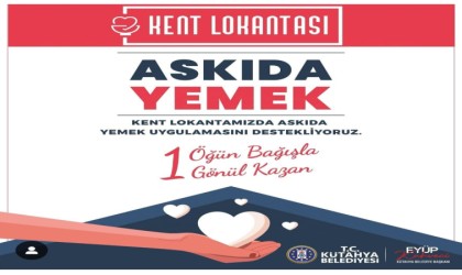 Kent Lokantasında askıda yemek uygulaması