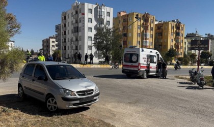 Kiliste motosiklet ile otomobil çarpıştı:2 yaralı