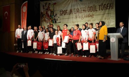 Kırıkkalede sporun enleri ödüllendirildi