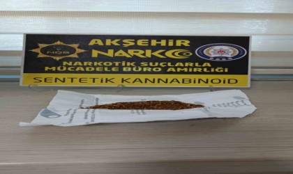 Konyada cezaevi firarisi uyuşturucu ile yakalandı