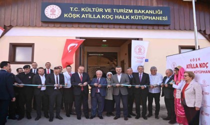 Köşk Atilla Koç İlçe Halk Kütüphanesi törenle hizmete açıldı