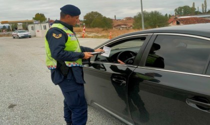 Kütahyada emniyet kemeri ve çocuk bağlama sistemleri denetimi