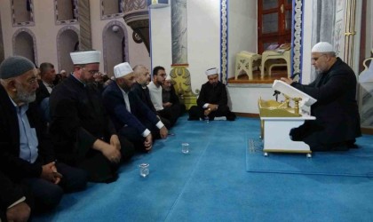 Kütahyadaki sabah namazı buluşmasına Diyanet İşleri Başkan Yardımcısı İşliyen de katıldı