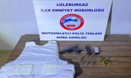 Lüleburgazda silah ve uyuşturucu ele geçirildi