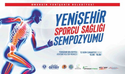 Mersinde sporcu sağlığı sempozyumu düzenleniyor