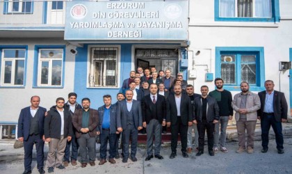 MHP İl Başkanı Yurdagülden Din Görevlileri Yardımlaşma ve Dayanışma Derneğine ziyaret