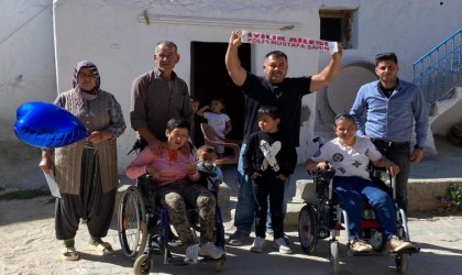 Niğdede engelli kardeşlerin hayali gerçek oldu