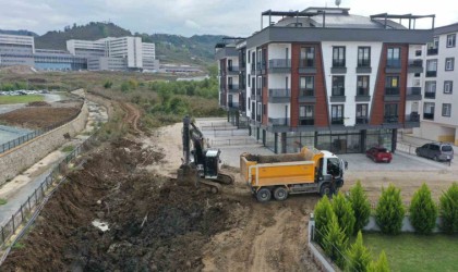 Ordu Şehir Hastanesine ulaşım sağlayacak yol güzergahlarında çalışmalar başlatıldı