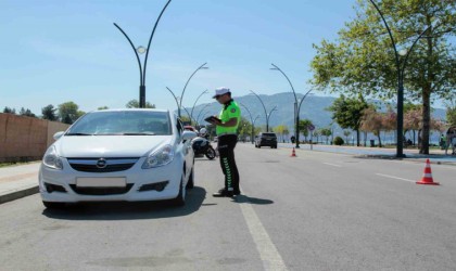 Orduda bir haftada 15 binden fazla araç ve sürücüsü denetlendi