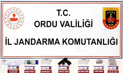 Orduda jandarmadan uyuşturucu operasyonu: 7 tutuklama