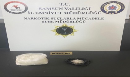 Samsunda 730 gram metamfetamin ele geçirildi