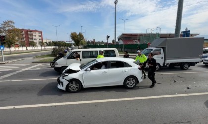 Samsunda zincirleme kaza: 1 yaralı