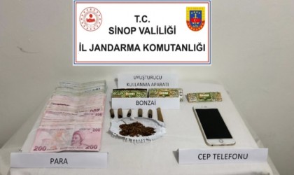 Sinopta uyuşturucu operasyonu: 2 gözaltı