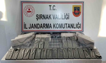 Şırnakta jandarma ekipleri 6 milyon 200 bin TLlik kaçakçılığı önlendi