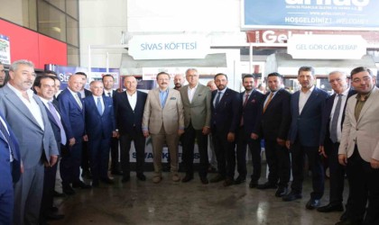 Sivas standı misafirlerini ağırladı