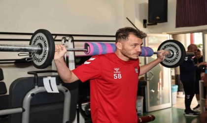 Sivasspor, fitness salonunda çalıştı