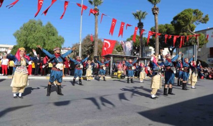 Sökede coşkulu cumhuriyet kutlaması