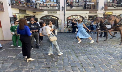 Tarihi Odunpazarı Evlerinde hafta sonu yoğunluğu