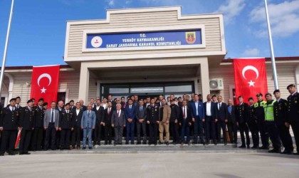 Yenilenen Saray Jandarma Karakolu törenle hizmete açıldı