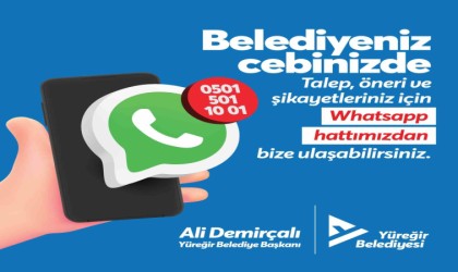 Yüreğirde Whatsapp İletişim Hattı kuruldu