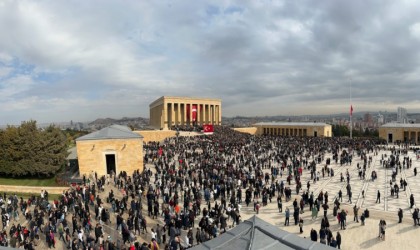 10 Kasım Atatürkü Anma Gününde, 1 milyon 92 bin 365 kişi Anıtkabiri ziyaret etti