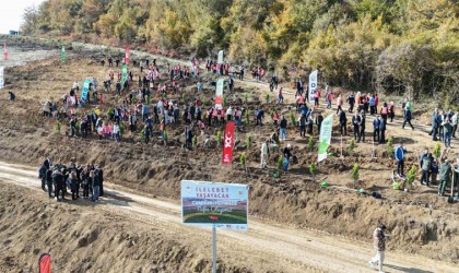 81 İlde 81 Orman projesinin ilk fidanları toprakla buluştu