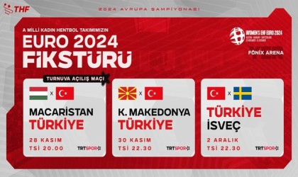 A Milli Kadın Hentbol Takımının, 2024 Avrupa Hentbol Şampiyonası macerası başlıyor