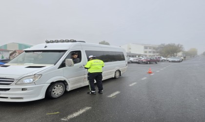 Ağrıda KYK yurtları ve okul servislerinde güvenlik denetimleri sürüyor