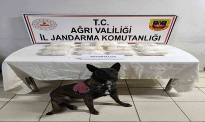 Ağrıda tırın dorsesinde 16 kilo 200 gram metamfetamin ele geçirildi