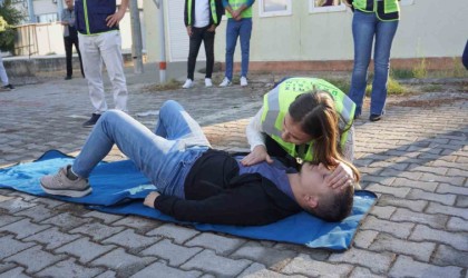 Akdeniz Elektrikte deprem tatbikatı yapıldı