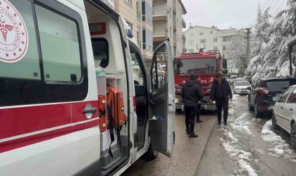 Aksarayda öğretmenevinde yangın paniği